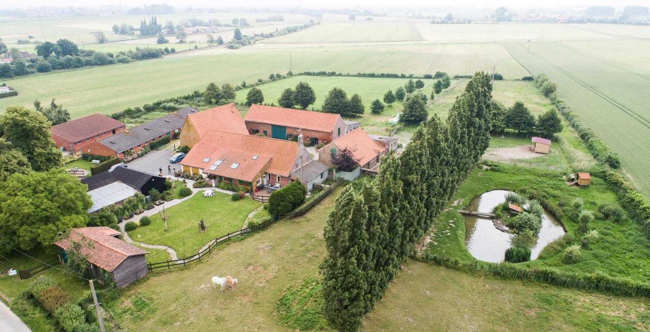 Gite De La Ferme Des Crins Blancs Villa Hazebrouck Exterior photo